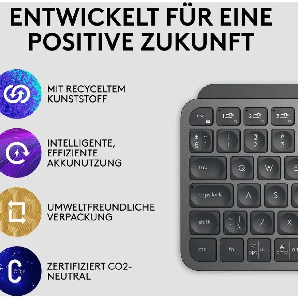 Logitech MX Keys Mini DE grafit