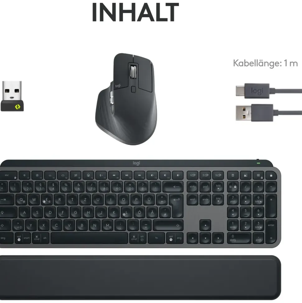 Logitech MX Keys S Scissor-Key DE