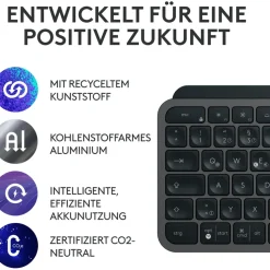 Logitech MX Keys S Scissor-Key DE