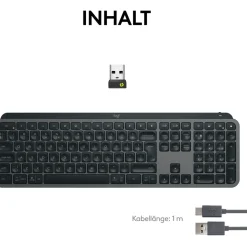 Logitech MX Keys S Scissor-Key DE