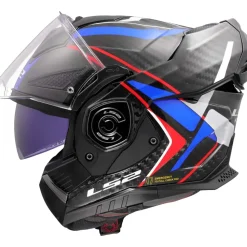 LS2 ADVANT X CARBON FUTURE II Gloss White/Blue