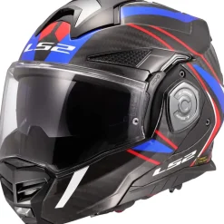 LS2 ADVANT X CARBON FUTURE II Gloss White/Blue