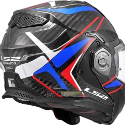 LS2 ADVANT X CARBON FUTURE II Gloss White/Blue