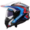 LS2 MX701 Explorer Carbon Frontier II Gloss White Blue XXL