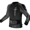 LS2 X-Armor Jacke Schwarz/Silber 4XL