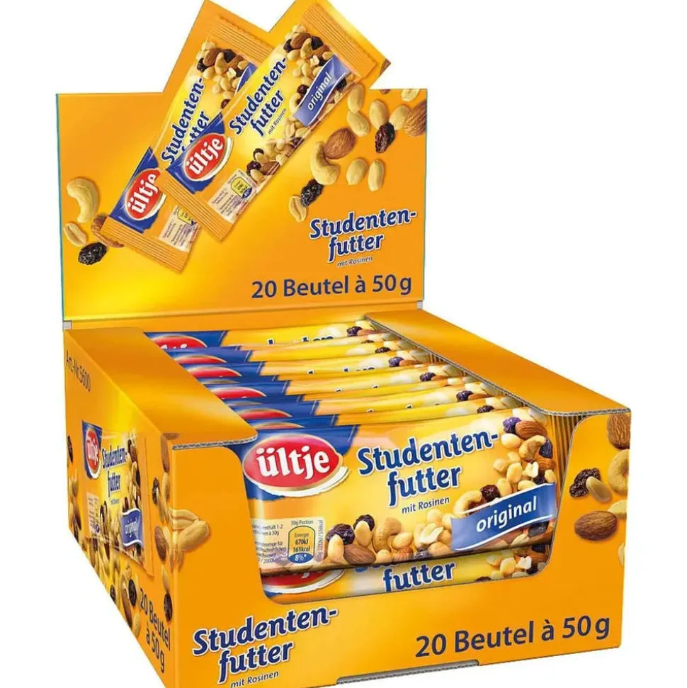 ültje Studentenfutter original 20x 50,0 g, 20 St.