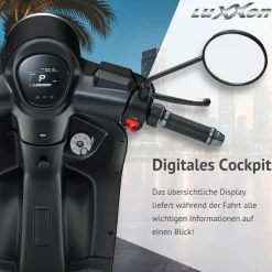 LUXXON E3000 3000 Watt 45 km/h schwarz