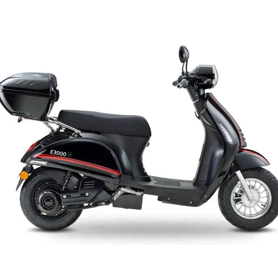 LUXXON E3000 3000 Watt 45 km/h schwarz