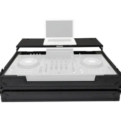 Magma Heimtex MAGMA DJ Workstation XDJ-AZ/XDJ-XZ (Schwarz/Schwarz), Schwarz, Controller-Workstation