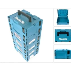 Makita Makpac Gr. 2 5er Set blau