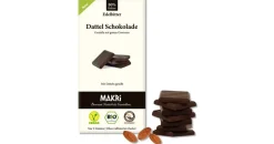 Makri Dattel Schokolade Edelbitter 80% 85 g