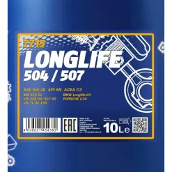 Mannol Longlife 504/507 5W-30 7715 10 l