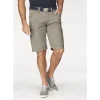 MAN'S WORLD Cargobermudas MAN'S WORLD, Herren, Gr. 66, N-Gr, grün (olivgrün), Obermaterial: 100% Baumwolle, unifarben, normal kniebedeckend, Hosen, auch in Großen Größen, Topseller