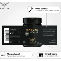 maorika Manuka Honig MGO 800 250 g