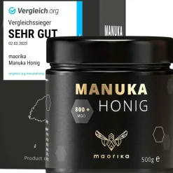 maorika Manuka Honig MGO 800+ 500 g