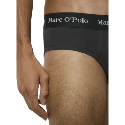 Marc O'Polo Slip Essentials schwarz/weiß S 3er Pack