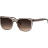 Marc O'Polo Sonnenbrille MARC O'POLO "Modell 506233", Herren, braun, transparent, durchscheinend, leicht glänzend, Sonnenbrillen Sonnenbrille, Form Karree/Soft, Logoschriftzug auf Bügel, Kunststofffassung