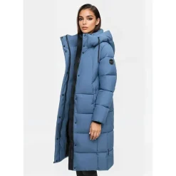 Marikoo Mantel Tabiaa taubenblau XS