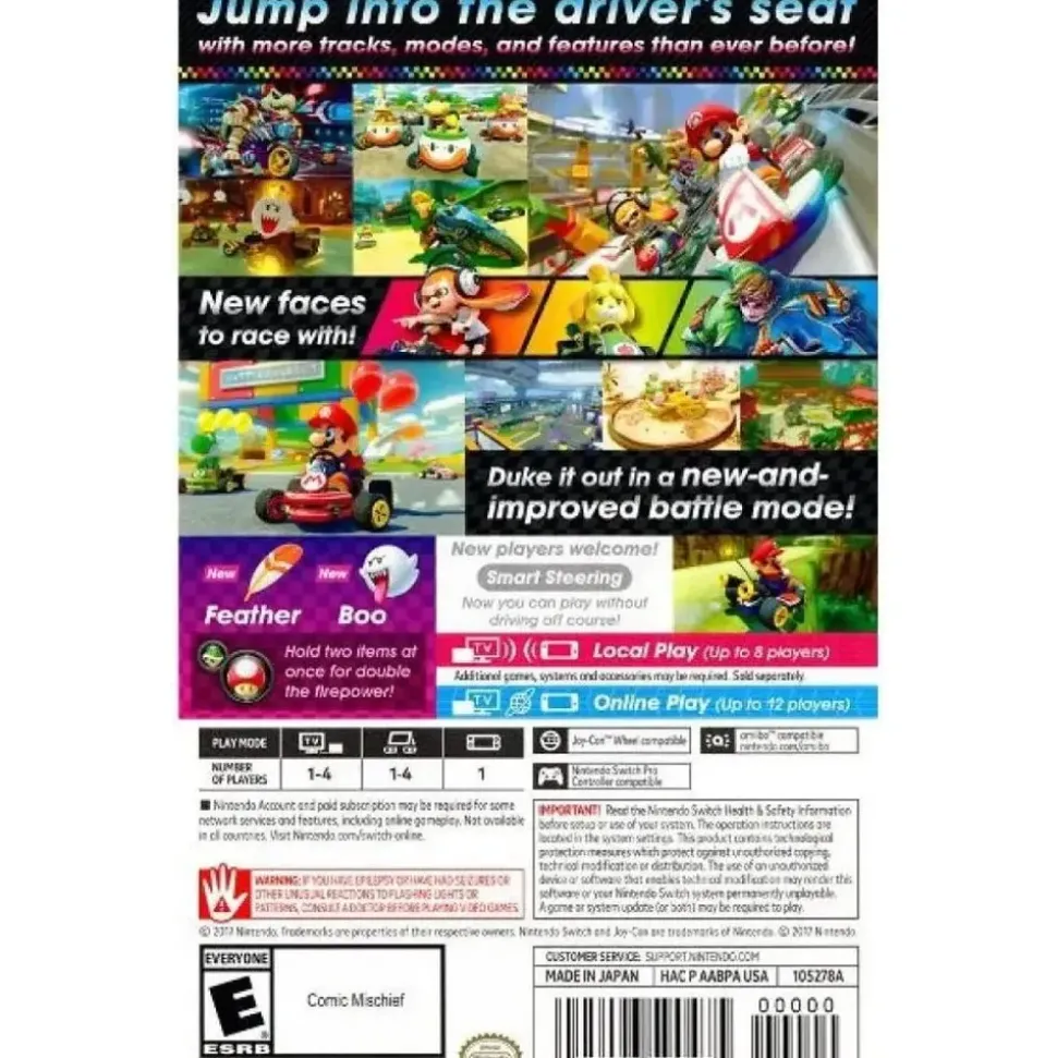 Mario Kart 8 Deluxe (PEGI) (Nintendo Switch)