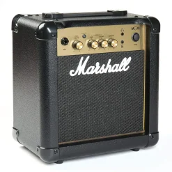Marshall MG10G Gitarren-Combo-Verstärker, Übungsverstärker, geeignet für E-Gitarre – Schwarz und Gold