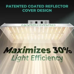 Mars Hydro Wachstumszelt Komplettset 150W LED 80 x 80 x 120 cm Transparent