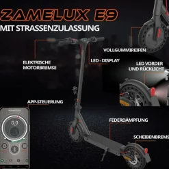 MAS Elektronik E9 schwarz