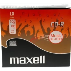 Maxell 10 Maxell Audio CD-R 80 Mins-XL II