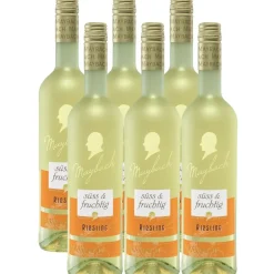 maybach Riesling QbA süß und fruchtig 6 x 0,75 l