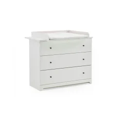 Möbel Kraft Babyzimmer 3er-Set Thilo ¦ weiß ¦ Maße (cm): B: 392 H: 379