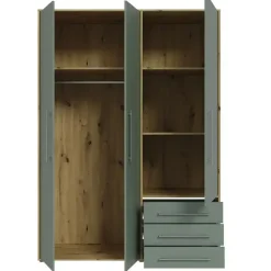 Möbel Kraft Kleiderschrank Morley 144,4 x 200 x 53 cm mehrfarbig