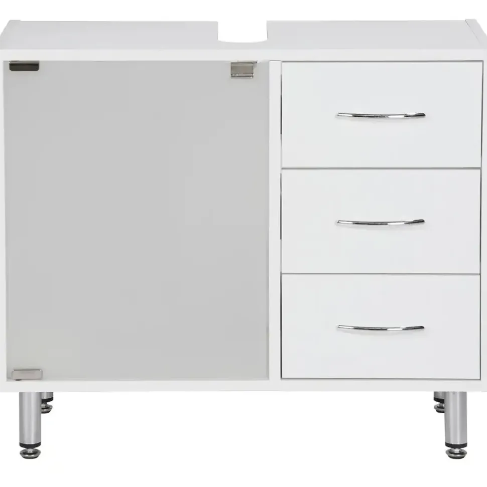Möbel Kraft Langesee 66 x 58 x 30 cm weiß