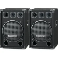 McGrey DJ-1222 Partykeller/DJ-Box Paar 2x 600W