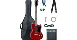 McGrey Rockit Double Cut-Komplettset Cherry Red
