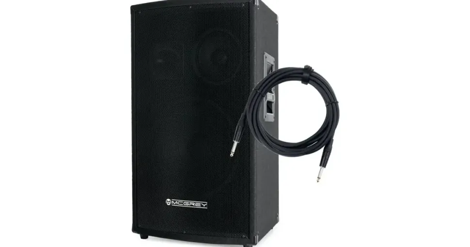 McGrey SL-12/3 12" 3-Wege Passivbox Set inkl. Kabel