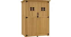 MCombo Gartenschrank 1,27 x 0,59 m Natur