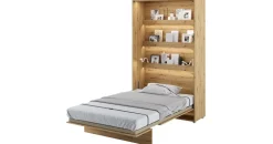 meblini Bed Concept 120 x 200 cm Artisan Eiche