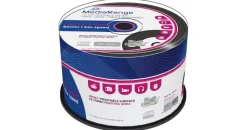 MediaRange CD-Rohling 50 CD-R printable vinyl black dye 80Min 700MB 52x Spindel