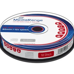 MediaRange CD-RW 700MB 12x 10er Spindel
