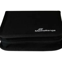 MediaRange CD-Wallet für 24 Discs schwarz