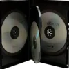 MediaRange DVD-Leerhülle für 4 Discs, 14mm, schwarz, 50 Stück, BOX17