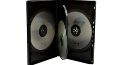 MediaRange DVD-Leerhülle für 4 Discs, 14mm, schwarz, 50 Stück, BOX17