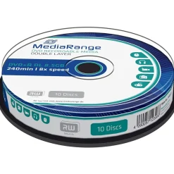 MediaRange DVD+R DL 8,5GB 8x 10er Spindel (MR466)