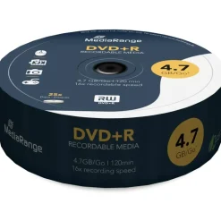 MediaRange DVD+R 4,7GB 16x 25er Spindel