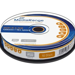 MediaRange DVD+R 4,7GB 16x 10er Spindel