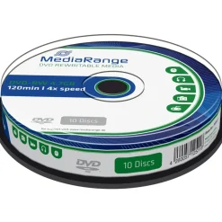 MediaRange DVD-RW 4,7GB 4x 10er Spindel