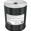 MediaRange Professional Line CD-R 700Mb|80Min 52-fache Schreibgeschwindigkeit, vollflächig bedruckbar (Inkjet), Silber, voll Metallisiert, Silberne Schreibseite, 100er Cakebox