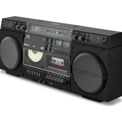 Medion LIFE® P66538 Retro-Boombox schwarz