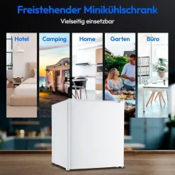 Medion MD37724 Mini-Kühlschrank 41 l 51 cm hoch Weiß