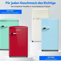 Medion MD 37790 Retro-Kühlschrank