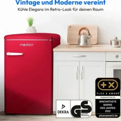 Medion MD 37790 Retro-Kühlschrank